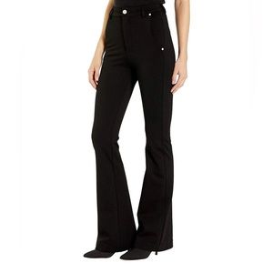 BLANKNYC  Women's Ponte Flare Pants Caviar Size 29